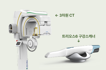 3차원 CT · 트리오스6 구강스캐너